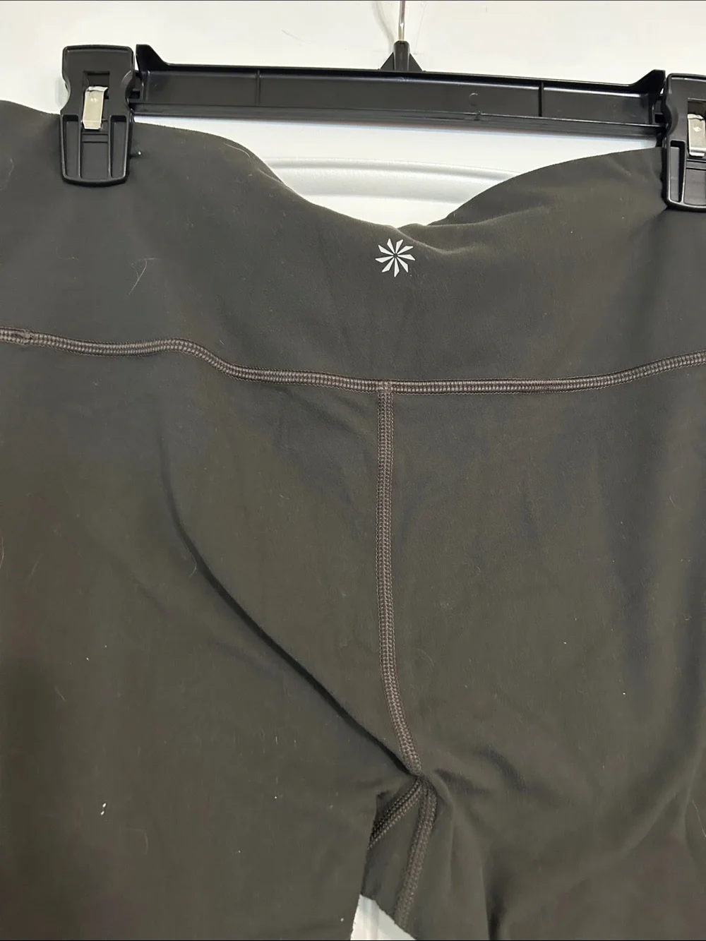 Athleta Charcoal Black High-Rise Leggings